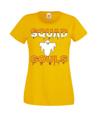 Дамска тениска Хелоуин Halloween Squad Gouls