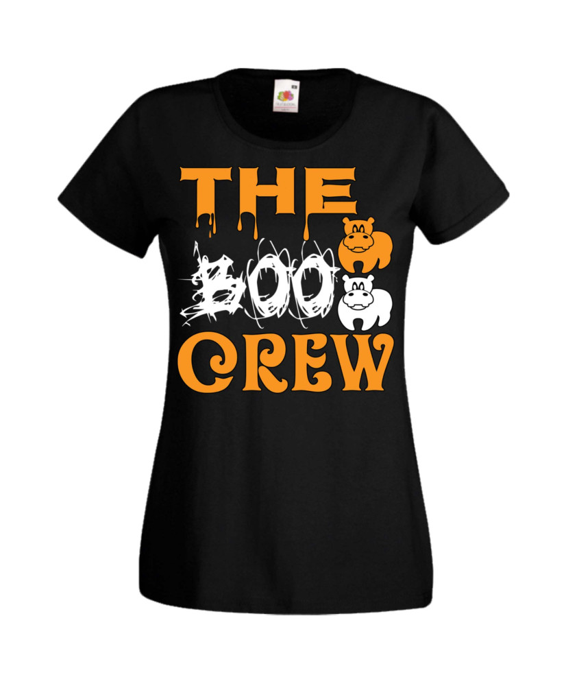Дамска тениска Хелоуин Halloween The Boo Crew 2
