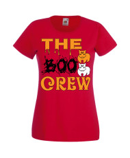 Дамска тениска Хелоуин Halloween The Boo Crew 2
