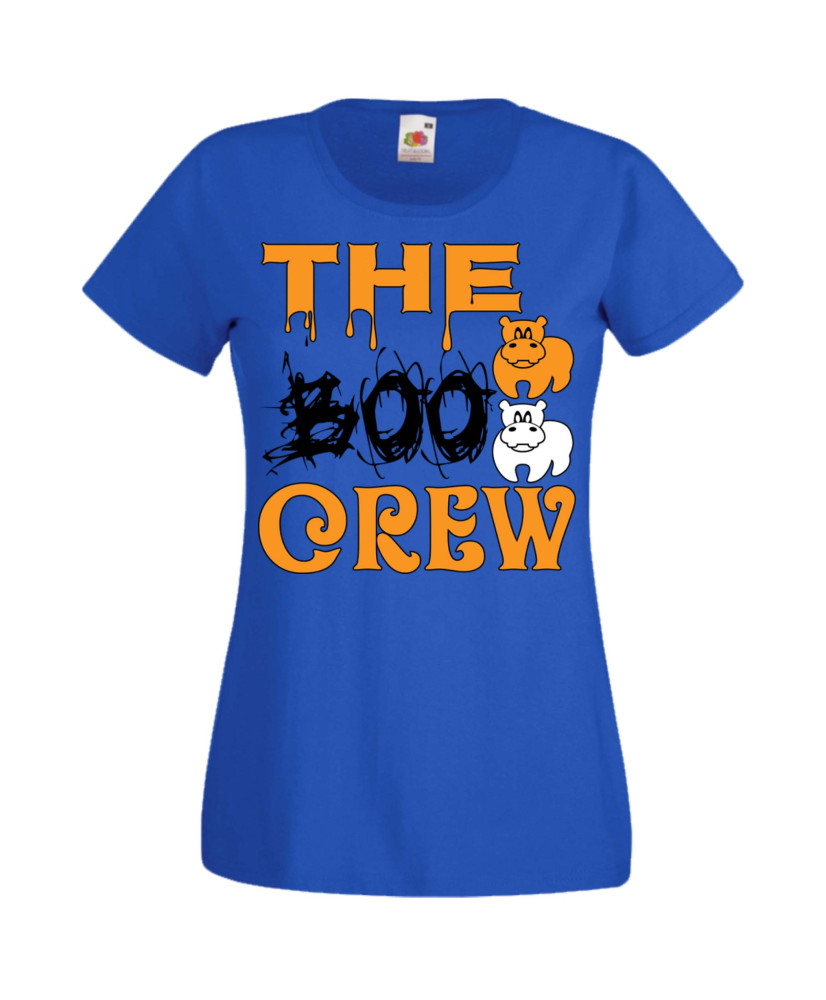Дамска тениска Хелоуин Halloween The Boo Crew 2