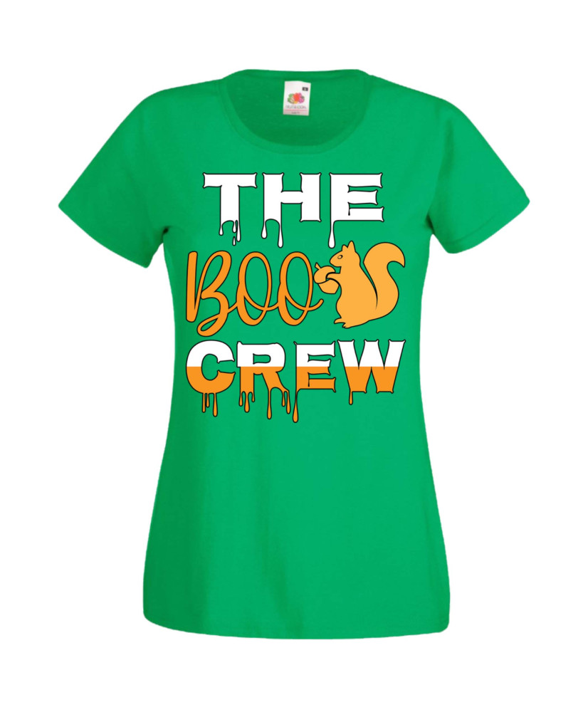 Дамска тениска Хелоуин Halloween The Boo Crew 1
