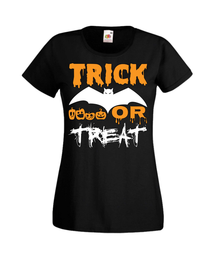 Дамска тениска Хелоуин Halloween Trick Or Treat 1
