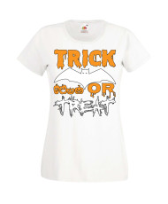 Дамска тениска Хелоуин Halloween Trick Or Treat 1