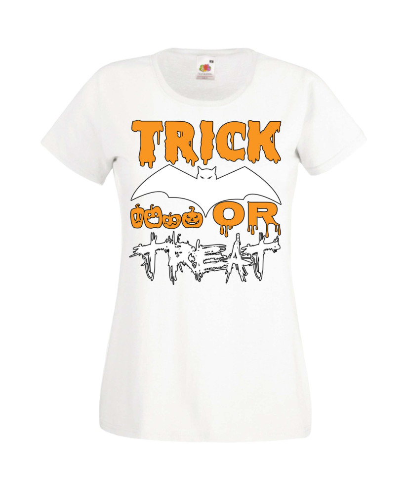 Дамска тениска Хелоуин Halloween Trick Or Treat 1