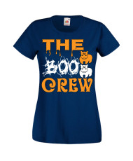 Дамска тениска Хелоуин Halloween The Boo Crew 2