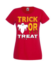 Дамска тениска Хелоуин Halloween Trick Or Treat 2