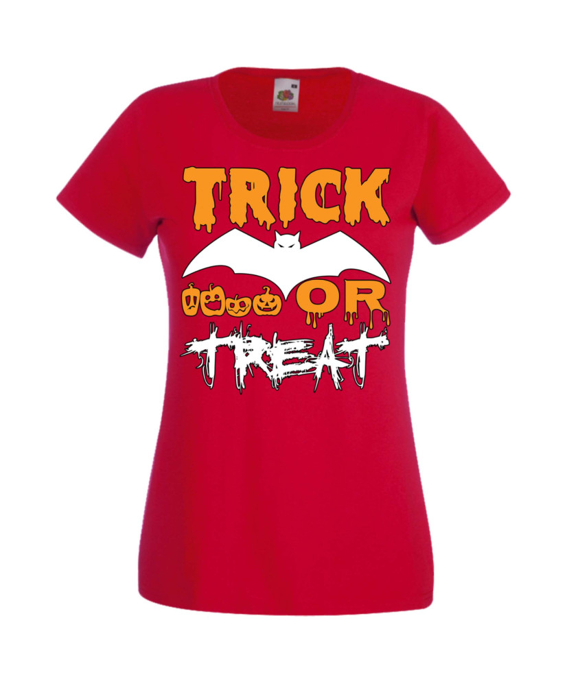 Дамска тениска Хелоуин Halloween Trick Or Treat 1