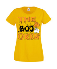 Дамска тениска Хелоуин Halloween The Boo Crew 2