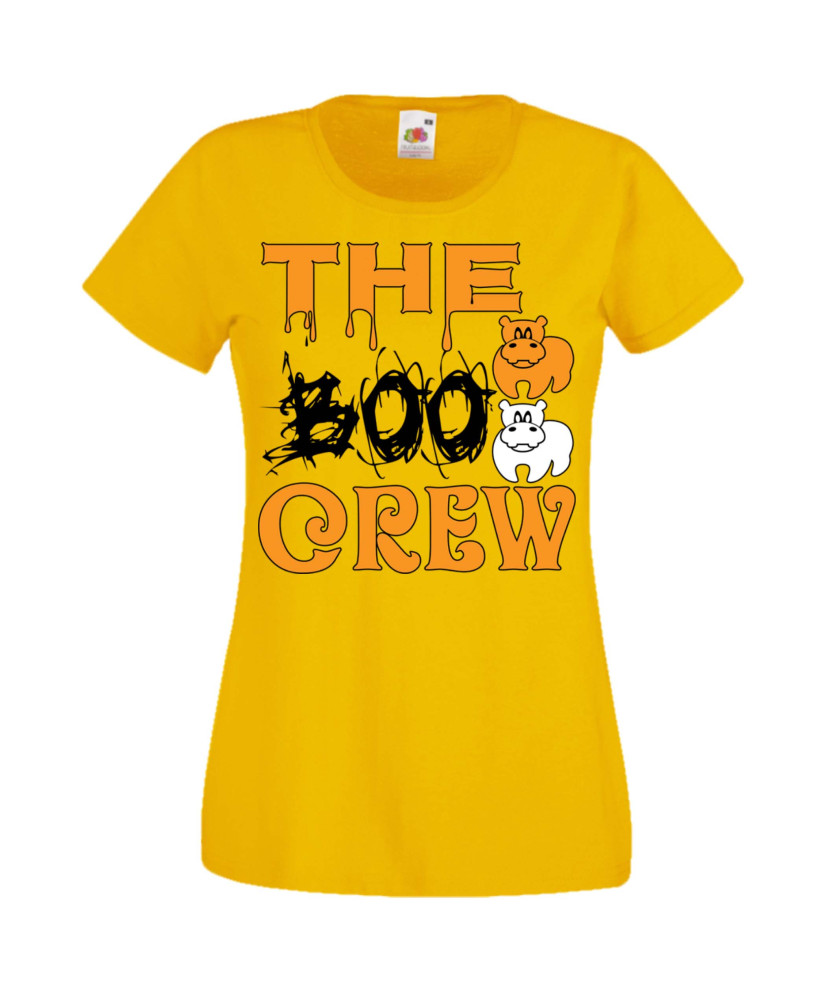 Дамска тениска Хелоуин Halloween The Boo Crew 2