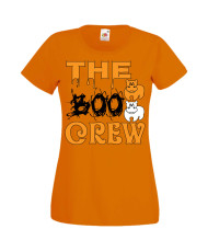 Дамска тениска Хелоуин Halloween The Boo Crew 2