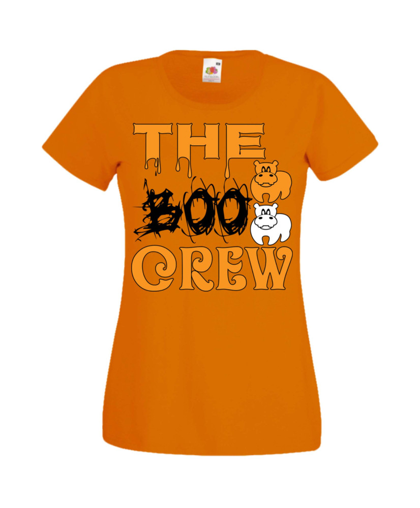 Дамска тениска Хелоуин Halloween The Boo Crew 2