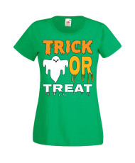 Дамска тениска Хелоуин Halloween Trick Or Treat 2