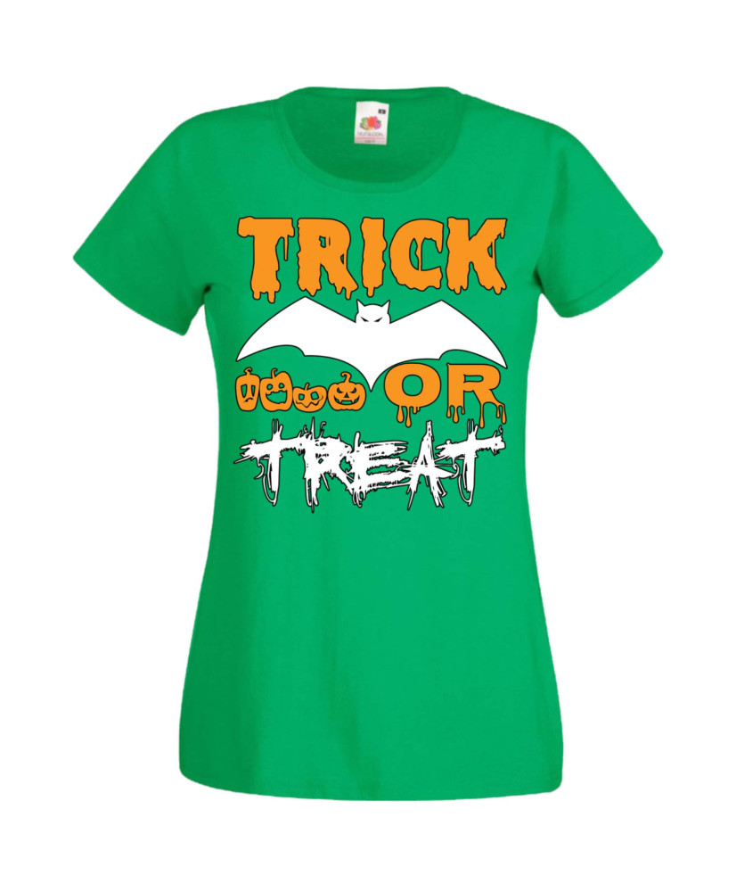 Дамска тениска Хелоуин Halloween Trick Or Treat 1