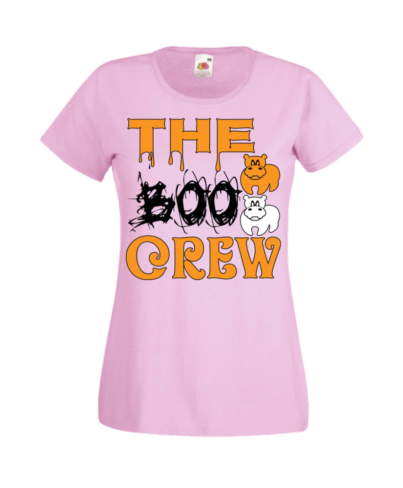 Дамска тениска Хелоуин Halloween The Boo Crew 2