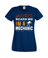 Дамска тениска Хелоуин Halloween You Don't Scare Me I'm A Mechanic 1