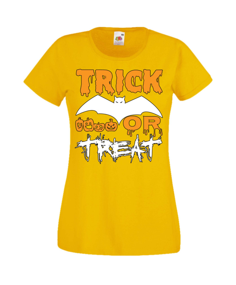Дамска тениска Хелоуин Halloween Trick Or Treat 1
