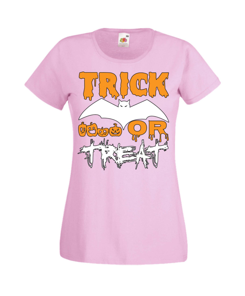 Дамска тениска Хелоуин Halloween Trick Or Treat 1