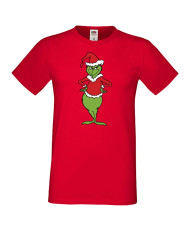 Мъжка коледна тениска Grinch 01