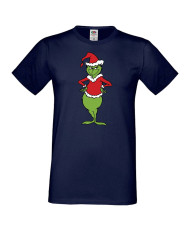 Мъжка коледна тениска Grinch 01