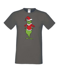 Мъжка коледна тениска Grinch 01