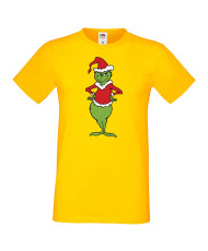 Мъжка коледна тениска Grinch 01