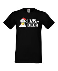 Мъжка коледна тениска Ho Ho...