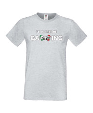 Мъжка коледна тениска I Would Rather Be Gaming