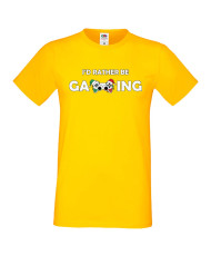 Мъжка коледна тениска I Would Rather Be Gaming