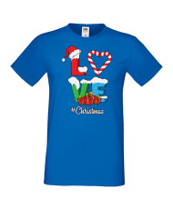 Мъжка коледна тениска Love Christmas