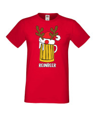 Мъжка коледна тениска Reinbeer