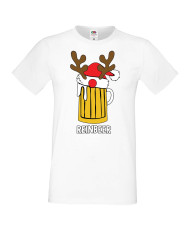 Мъжка коледна тениска Reinbeer