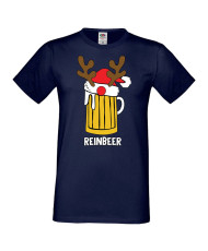 Мъжка коледна тениска Reinbeer