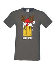 Мъжка коледна тениска Reinbeer