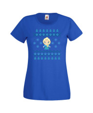 Дамска коледна тениска Frozen Elsa Christmas