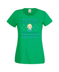 Дамска коледна тениска Frozen Elsa Christmas