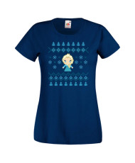 Дамска коледна тениска Frozen Elsa Christmas