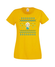 Дамска коледна тениска Frozen Elsa Christmas