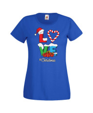 Дамска коледна тениска Love Christmas