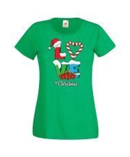 Дамска коледна тениска Love Christmas