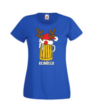 Дамска коледна тениска Reinbeer