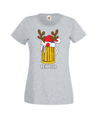 Дамска коледна тениска Reinbeer