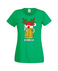 Дамска коледна тениска Reinbeer