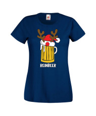 Дамска коледна тениска Reinbeer