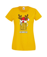 Дамска коледна тениска Reinbeer