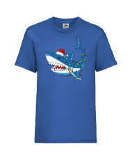 Детска тениска Коледа Christmas Shark
