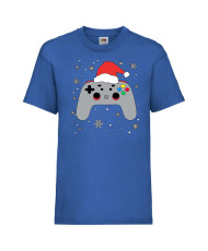 Детска тениска Коледа Christmas Gamer Gamepad