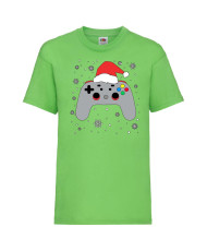 Детска тениска Коледа Christmas Gamer Gamepad