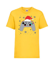 Детска тениска Коледа Christmas Gamer Gamepad