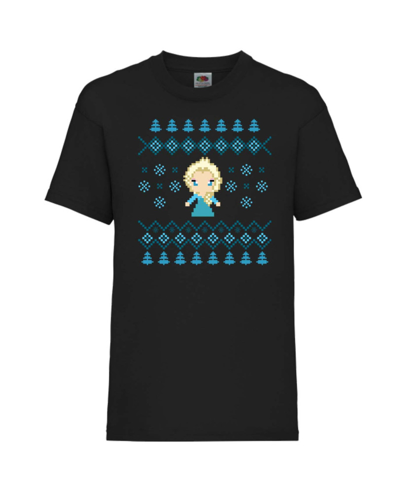Детска тениска Коледа Frozen Elsa Christmas