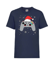 Детска тениска Коледа Christmas Gamer Gamepad